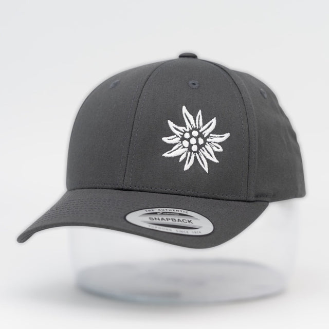 Edelweiss Truckercap charcoal