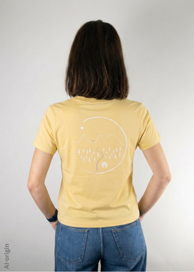 Montafon-Gauertal Crop T-Shirt Women