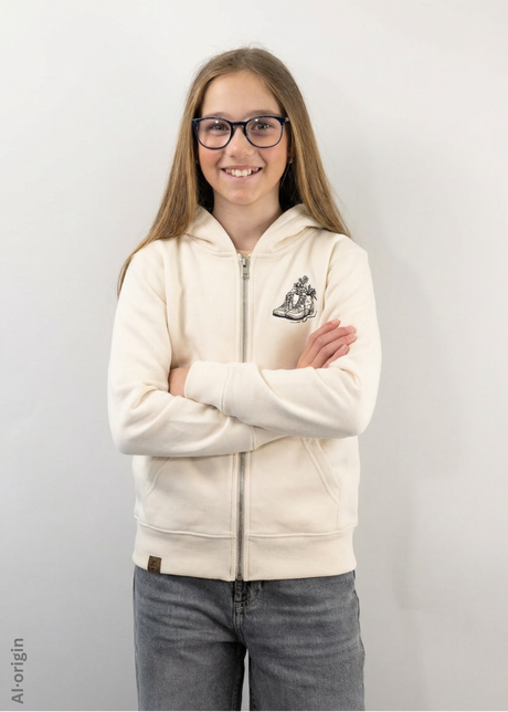 Bergschuh Zip-Hoodie Junior