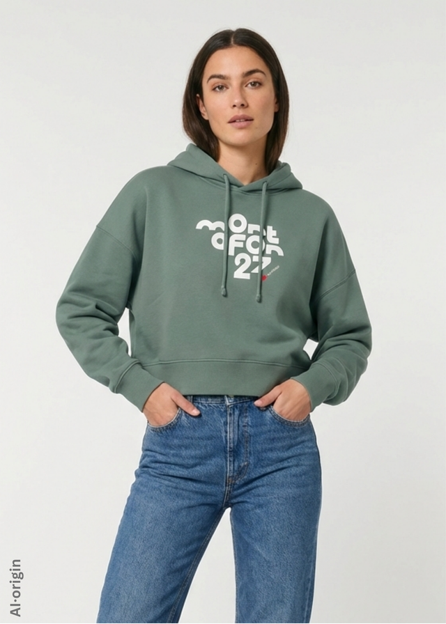 WM27 Crop Hoodie Women