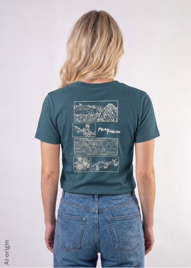 Hiking Vibes Crop T-Shirt Women