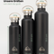 Thermotrinkflasche Edelstahl black