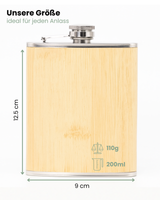 Flachmann Bambus - Tourengeher