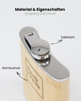 Flachmann Bambus - Tourengeher
