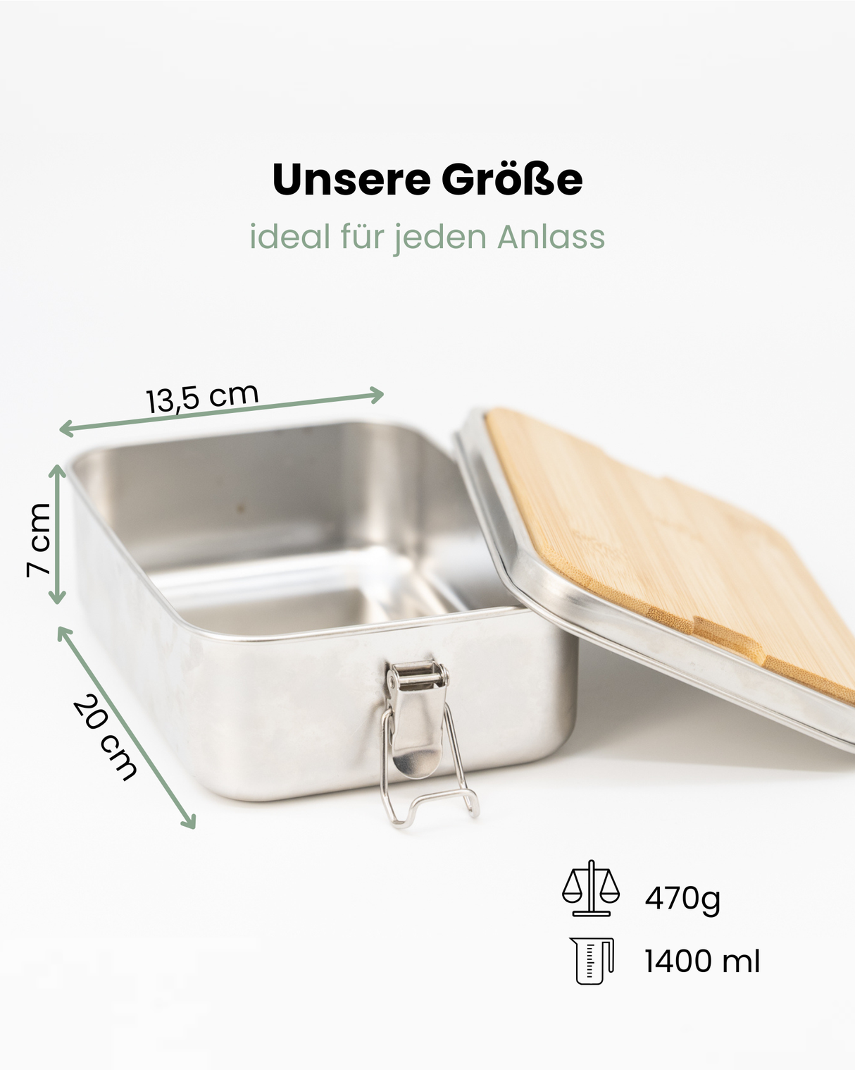 Lunchbox 1400ml - Drei Türme