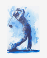 Retro Blechschild Golf