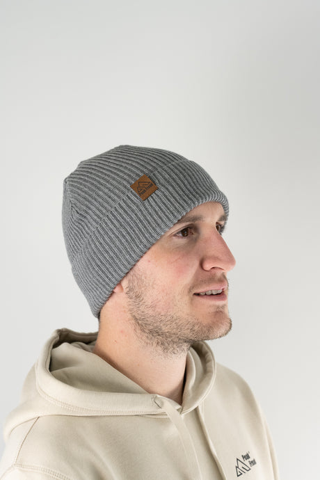 Classic Beanie W&M Grau