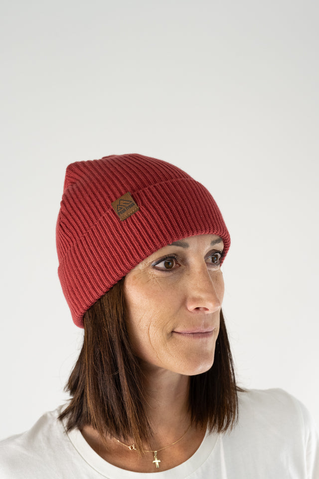 Classic Beanie W&M Red