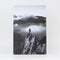 Retro Blechschild Wandern Oldschool Retro Stil Schwarzweiss