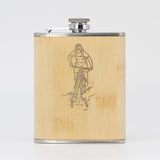 Flachmann Bambus - Biker