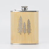 Flachmann Bambus - Tanne