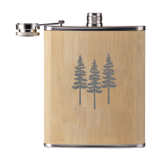 mountain - hip flask