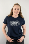 Topo Brandnertal T-shirt Women Navy