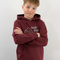 Splitter Junior Hoodie Burgundy