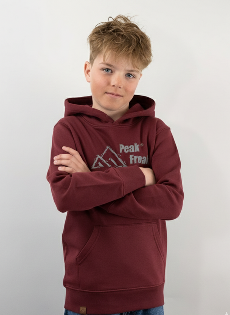 Splitter Junior Hoodie Burgundy