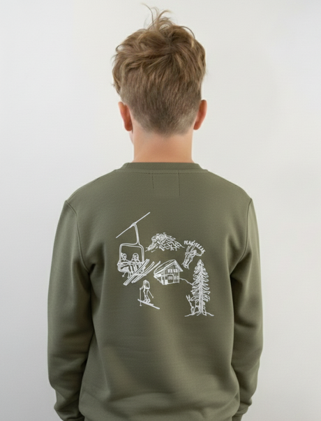 Winter Vibes Junior Sweater khaki