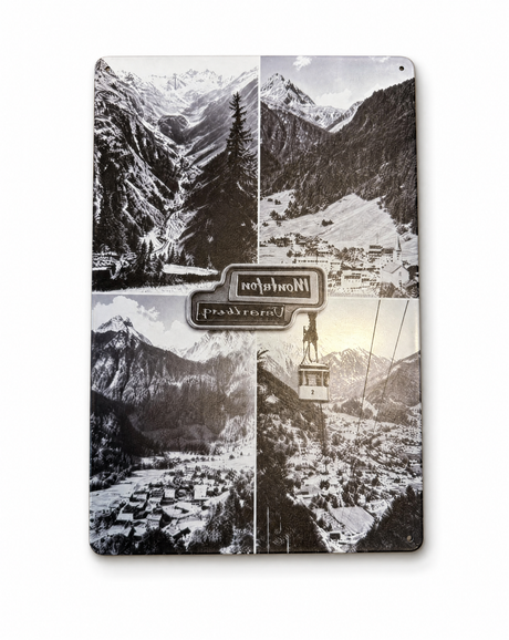 Retro Blechschild Heimat
