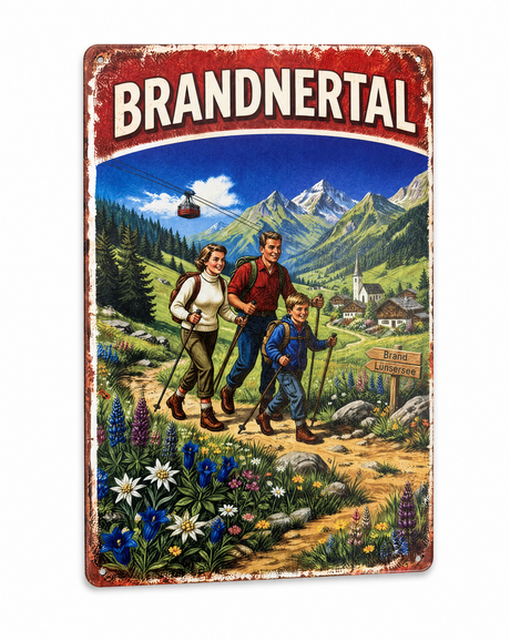 Retro Blechschild Heimat