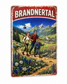 Retro Blechschild Heimat