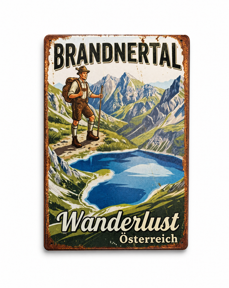 Retro Blechschild Heimat
