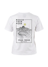 Reach your Peak Crop T-Shirt Women
