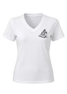 Bergschuh V-Ausschnitt T-Shirt Women