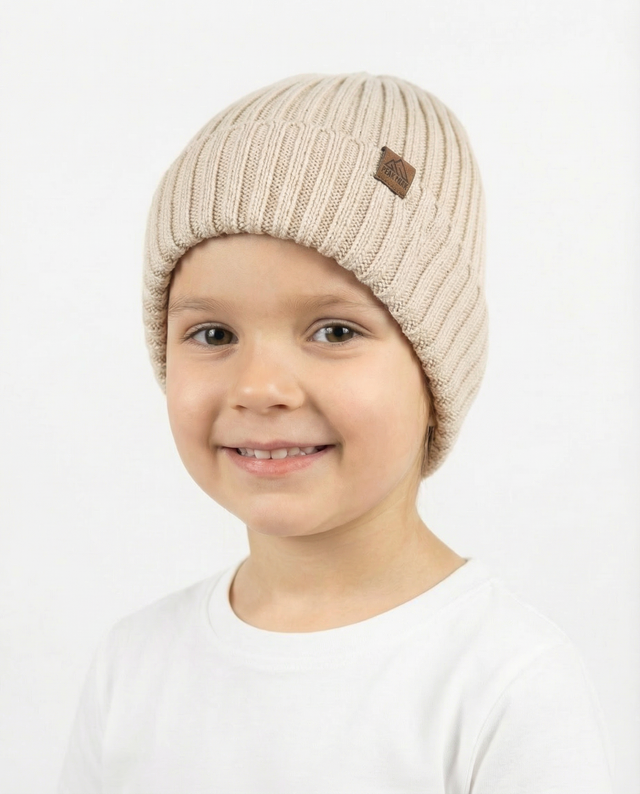 Junior Beanie Almond