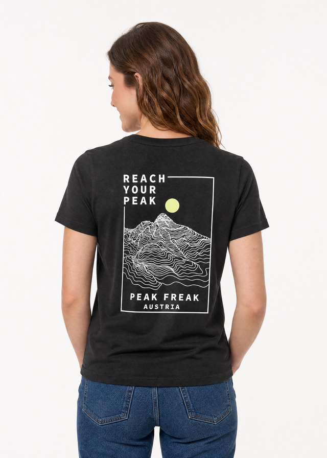 Reach your Peak Crop T-Shirt Women