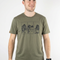 3000er T-Shirt M&W Khaki