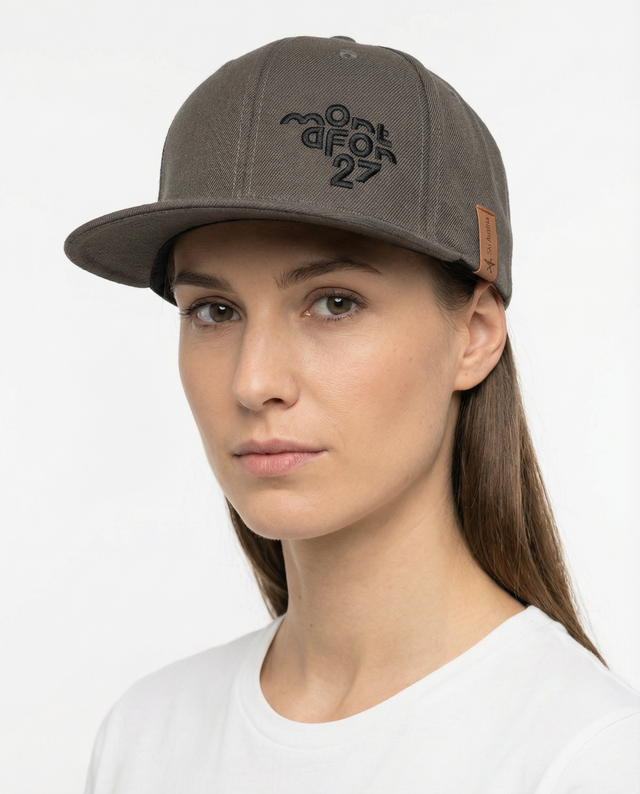 WM27 Snapback dark grey