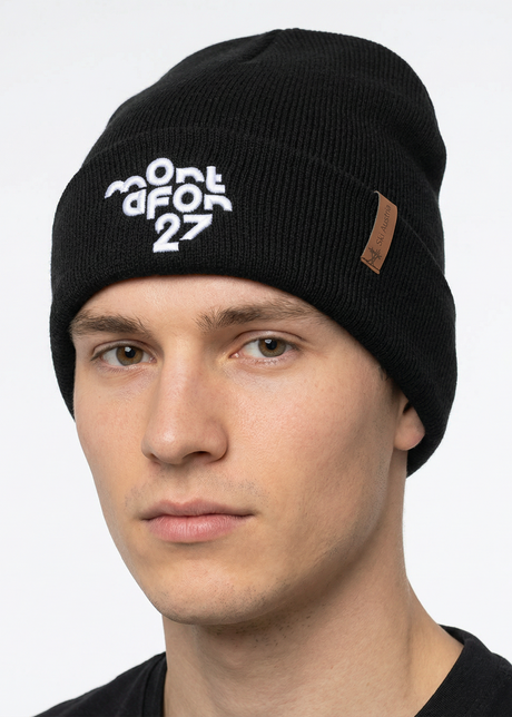 WM27 Urban Beanie M&W Black