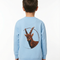 AS x PF Steinbock Junior Sweater blue soul