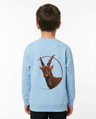 AS x PF Steinbock Junior Sweater blue soul