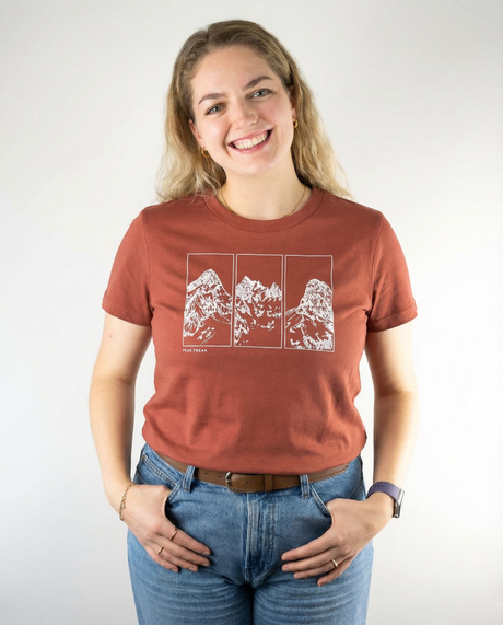 3000er Crop T-Shirts Heritage Brown