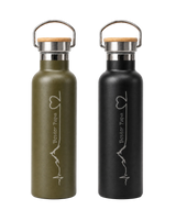 Thermotrinkflasche Edelstahl "Bester Papa"