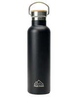 Thermotrinkflasche Edelstahl ohne Namensgravur black
