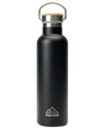 Thermotrinkflasche Edelstahl ohne Namensgravur black