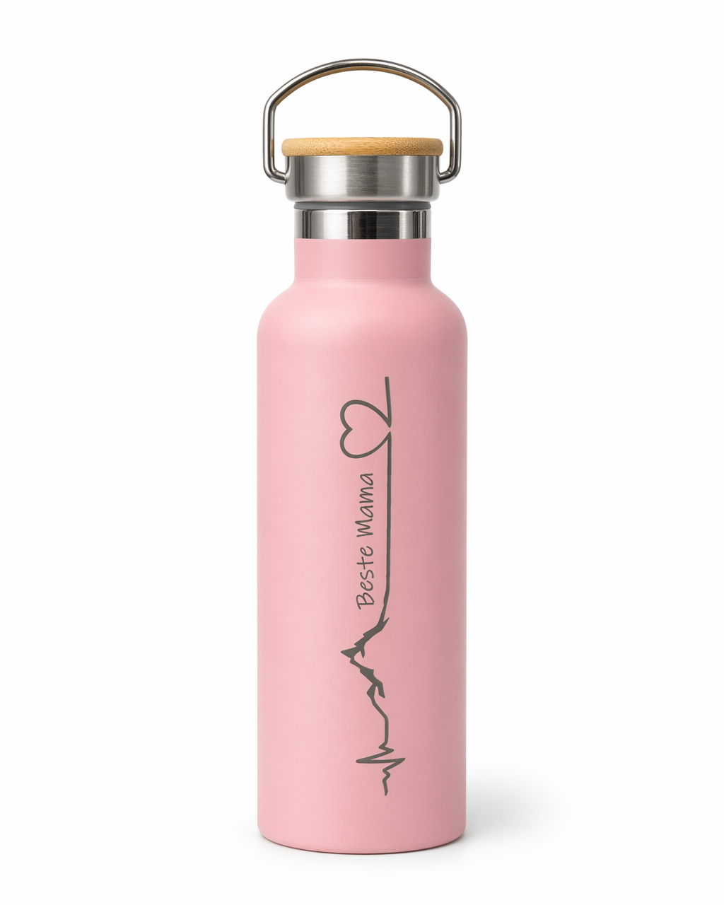 Thermotrinkflasche Edelstahl "beste Mama"