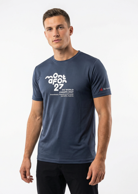 WM27 T-Shirt M&W blue grey