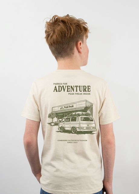 Parked for Adventure Junior T-Shirt natural raw
