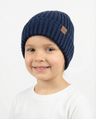 Junior Beanie Oxford Navy