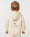 Baby Jacke - Steinbock natural raw