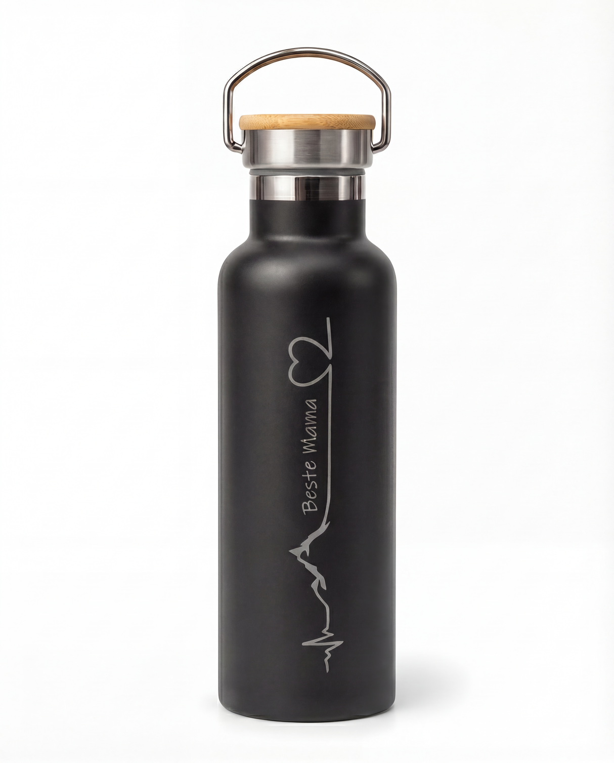Thermotrinkflasche Edelstahl "beste Mama"