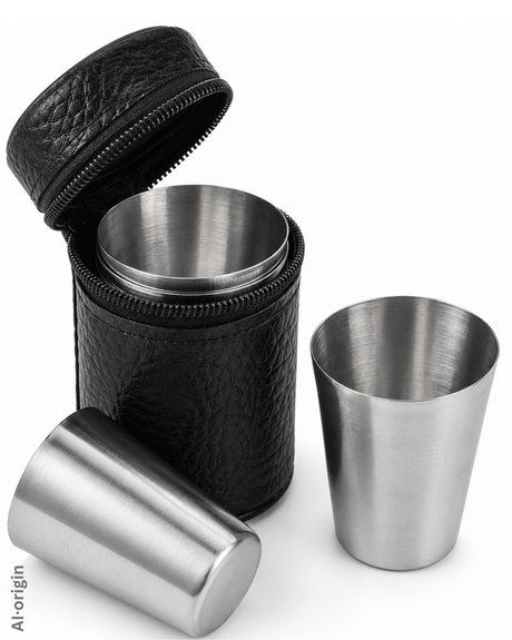 Schnapsbecher Edelstahl