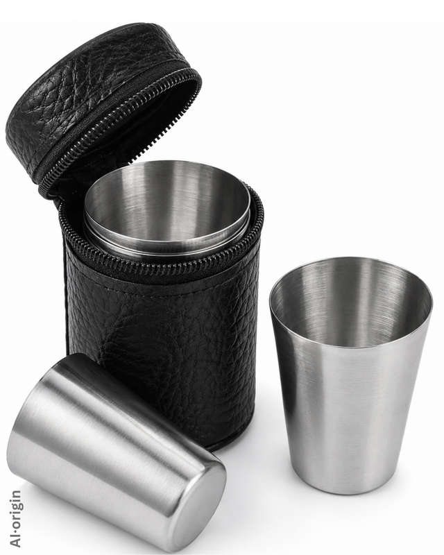 Schnapsbecher Edelstahl