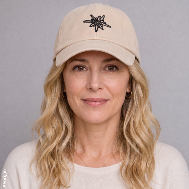Edelweiss Unisex Vintage Cap