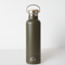 Thermotrinkflasche Edelstahl khaki