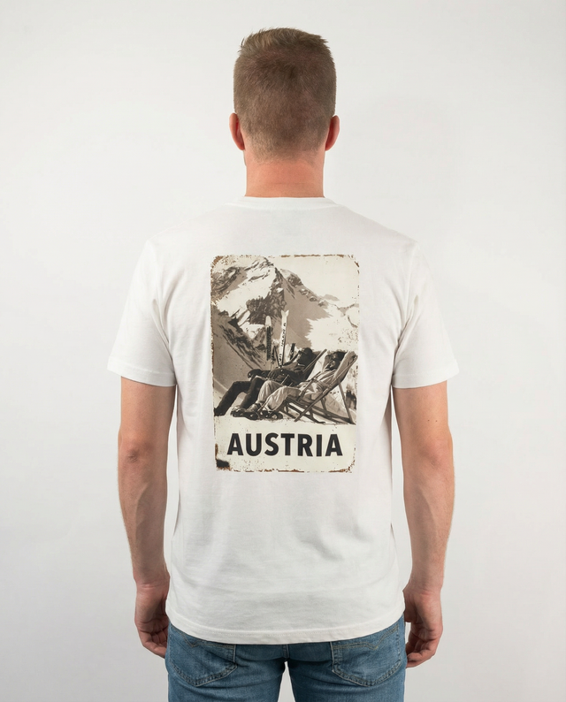 Retro Austria T-Shirt M&W vintage white