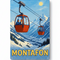 Retro Blechschild Heimat Montafon - old Gondel