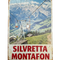 Retro Blechschild Heimat Silvretta Montafon - Sessellift